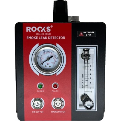 ROOKS OK-03.5020 Dymový detektor netesností, 12 V, 65 W, 6 l/min, 15 PSI