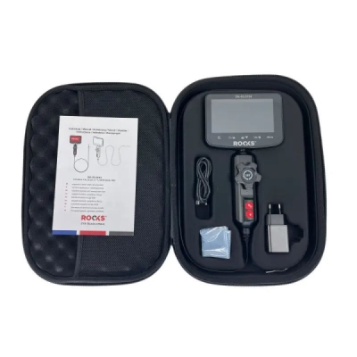 ROOKS OK-03.0104 Inšpekčná kamera PRO s kĺbom, 3,9 mm × 1 m, Li-Po 3,7 V, 5000 mAh