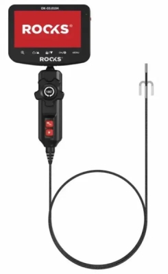 ROOKS OK-03.0104 Inšpekčná kamera PRO s kĺbom, 3,9 mm × 1 m, Li-Po 3,7 V, 5000 mAh