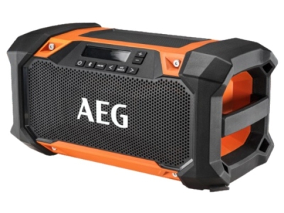 AEG - Stavebné rádio AM/FM, Bluetooth®, AKU, (korpus)