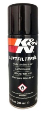 K&N - Olej v sprejipre vzduchové filtre (204 ml)