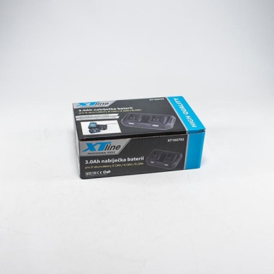 XTline - Nabíjačka batérie li-ion 2x18V 3,0Ah - NEW