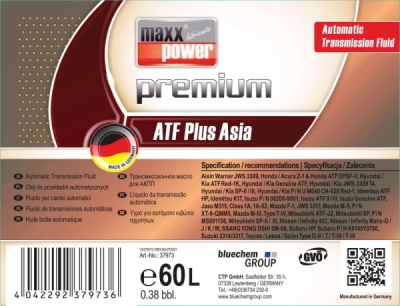 Protec - MAXXPOWER PREMIUM ATF PLUS ASIA 60L