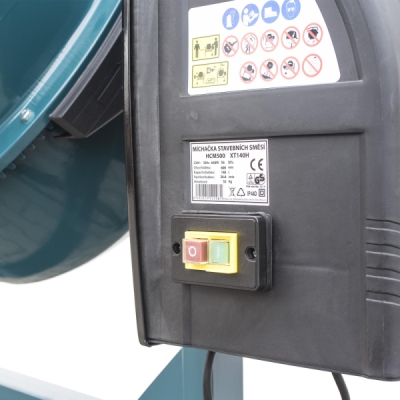 XTline - Miešačka stavebná 125L 550W rozložená