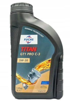 Fuchs - Motorový olej Titan GT1 Pro C3 5W30 1L