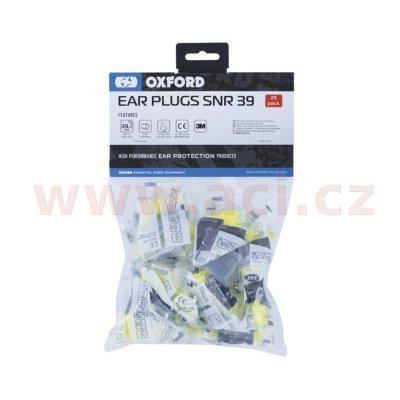 OXFORD - PU štuple do uší Earsoft FX, (SNR - priemerná hodnota zníženia hluku 39 dB, obchodné balenie 25 párov)