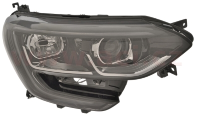 přední světlo H7+H7 s LED denním svícením (tvar C) el. ovládané bez motorku P