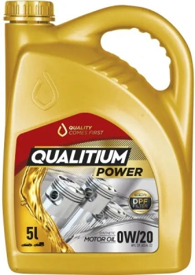 QUALITIUM - motorový olej POWER 0W20 5L