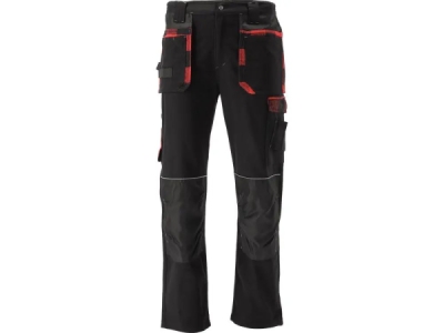 Yato - pracovné nohavice REBAR čierne veľ. L/XL