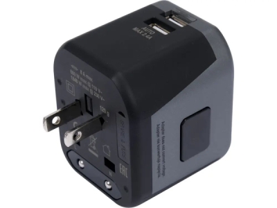 Yato - Cestovný adaptér 2x USB nabíjačkou 5V/2.4A