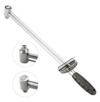 Geko - Momentový kľúč s naklápacím mechanizmom 1/2" 0–300Nm