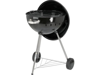 Yato - Okrúhly gril na drevené uhlie, čierny Ø54cm
