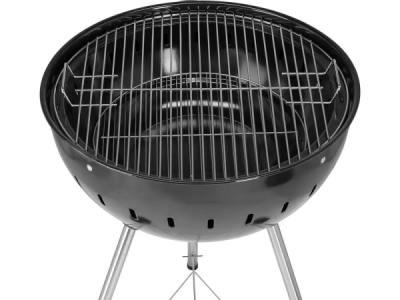 Yato - Okrúhly gril na drevené uhlie, čierny Ø54cm