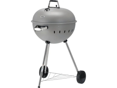 Yato - Okrúhly gril na drevené uhlie, sivý Ø54cm