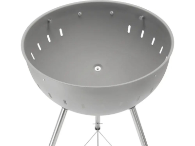 Yato - Okrúhly gril na drevené uhlie, sivý Ø54cm