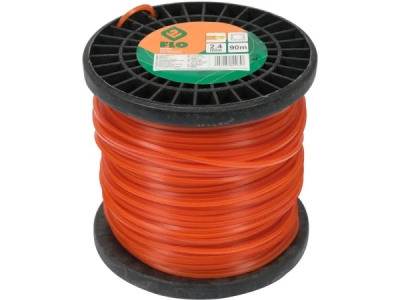 FLO - Struna do krovinorezu, tvar štvorec s jadrom 2.4mm 90m