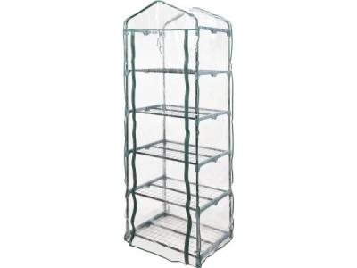 FLO - Plastový mini skleník 5 políc