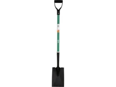 FLO - Rovný rýľ s ergonomickou plastovou rukoväťou L-120cm