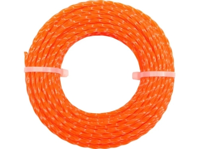 FLO - Struna do krovinorezu, tvar skrútený štvorec 2.7mm 15m