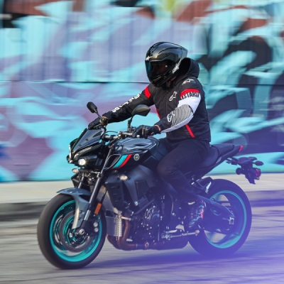 ALPINESTARS - Bunda ZACA AIR WATERPROOF, (čierna/biela/červená fluo, veľ. S)