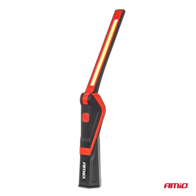AMiO - Inšpekčná baterka so vstavanou batériou 5 W COB, 2600 mAh