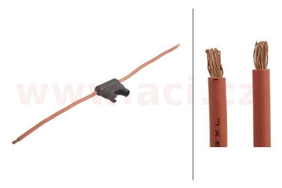 držák pojistky, kabel 3.3 mm2, max. 30 A HELLA