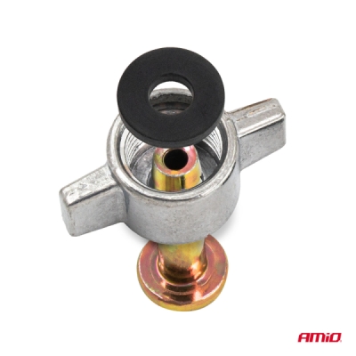 AMiO - Matica kompresora s motýlikovým závitom M16 x 1,5 pre 8 mm