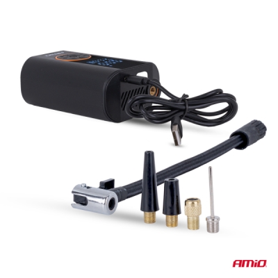 AMiO - Bezdrôtový vzduchový kompresor LED 40W USB-C ACOMP-25