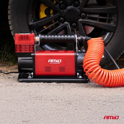 AMiO - Kompresor do auta Heavy Duty 600W 12V ACOMP-24