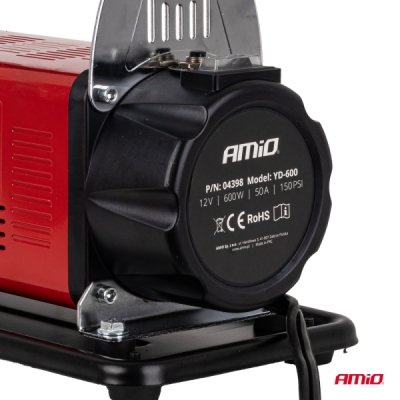 AMiO - Kompresor do auta Heavy Duty 600W 12V ACOMP-24