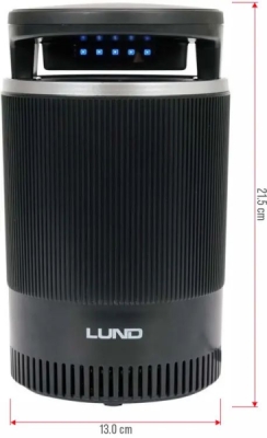 LUND - Insekticídna lampa s ventilátorom UV-A 5W