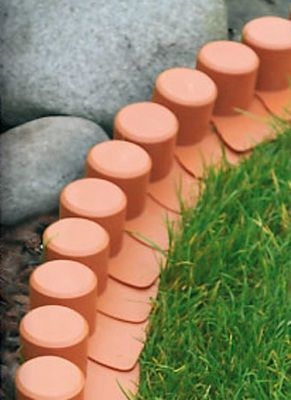 Záhradná palisáda 4.05m Terakota
