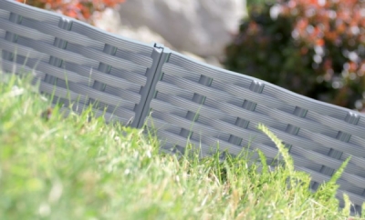 Palisáda GARDEN RATO 3,9m tmavohnedá