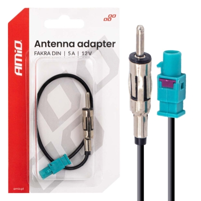 AMiO - Anténny adaptér FAKRA DIN 5A 12V