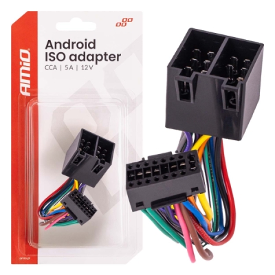 AMiO - Adaptér rádiový ISO CCA 5A 12V