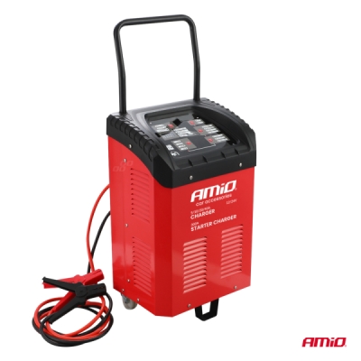 AMiO - Autonabíjačka s funkciou štartovania max. 40A 12/24V Štartovanie 300A