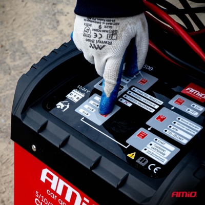 AMiO - Autonabíjačka s funkciou štartovania max. 40A 12/24V Štartovanie 300A