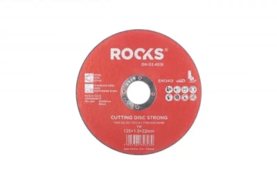 ROOKS OK-03.4519 Rezný kotúč na kov INOX STRONG, 125×1,0×22,2 mm, T41