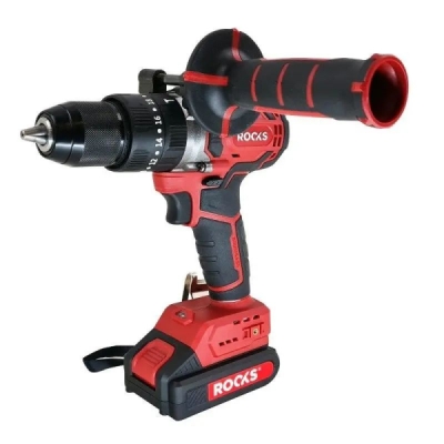 ROOKS OK-03.4301 Aku príklepový skrutkovač AQ-ONE 20 V, 90 Nm, 2 Ah, nabíjačka, kufor