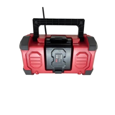 ROOKS OK-03.4322 Rádio AQ-ONE MUSIC WORK 20 V, Bluetooth, DAB+, 15 W, súprava 2 Ah