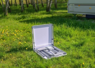 Graphite - Kempingový set stôl stoličky