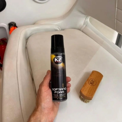 K2 - Pena na čistenie a starostlivosť o kožu 200ml