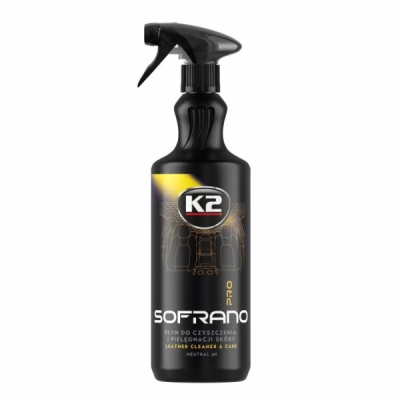 K2 - Pena na čistenie a starostlivosť o kožu 1L
