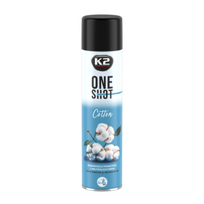 K2 - Osviežovač vzduchu ONE SHOT COTTON 600ml