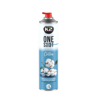 K2 - Osviežovač vzduchu ONE SHOT COTTON 600ml