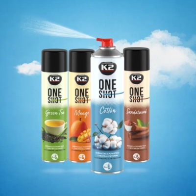 K2 - Osviežovač vzduchu ONE SHOT COTTON 600ml