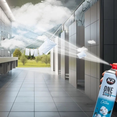 K2 - Osviežovač vzduchu ONE SHOT COTTON 600ml