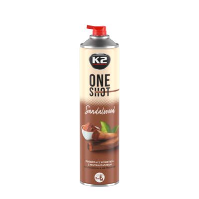 K2 - Osviežovač vzduchu ONE SHOT santalove drevo 600ml