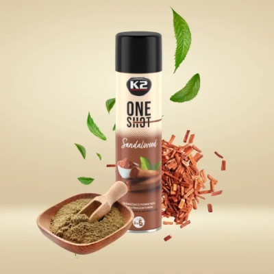 K2 - Osviežovač vzduchu ONE SHOT santalove drevo 600ml