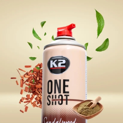 K2 - Osviežovač vzduchu ONE SHOT santalove drevo 600ml